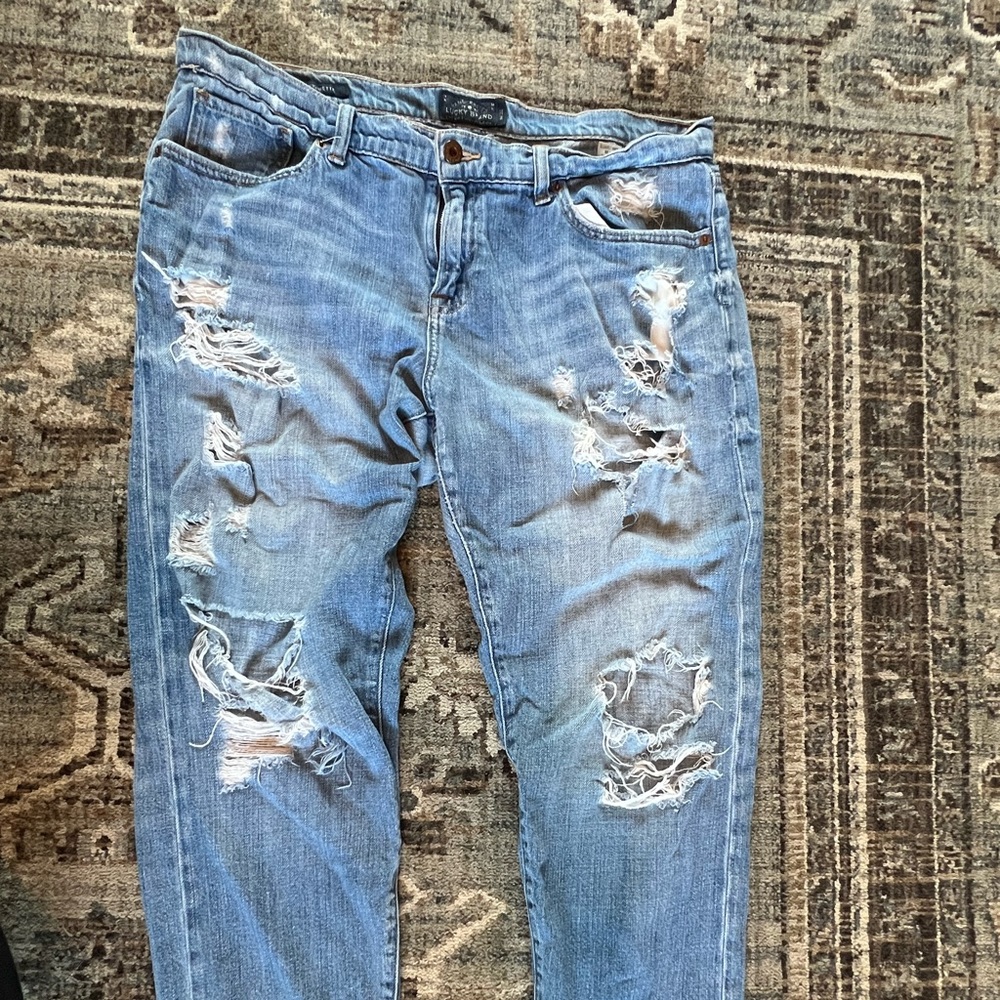 Lucky Brand Distressed Ripped Jeans